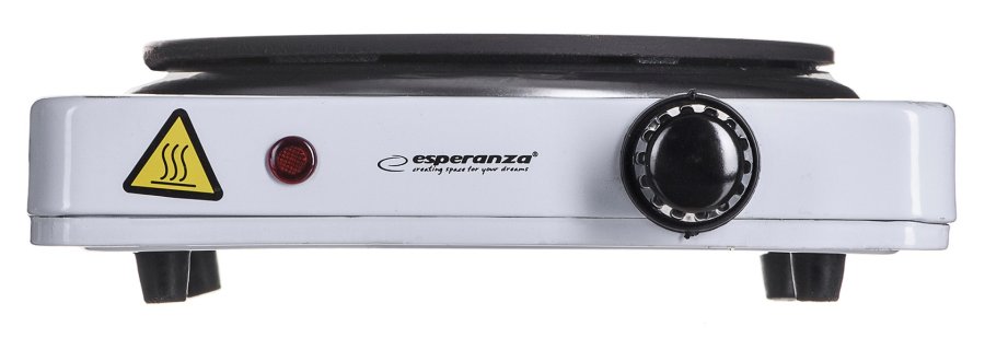 Esperanza EKH002W kogeplade Sort, Hvid Bordplade Forseglet plade 1 zone(s) #3
