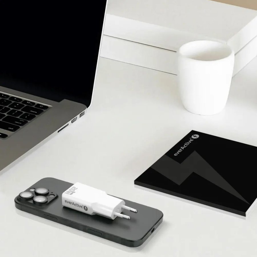 Charger everActive GaN SUPER SLIM SC-340Q USB QC3.0 and USB-C PD 20W #14