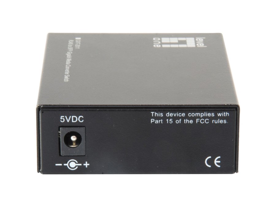 LevelOne GVT-2011 netv�rksomformer til medie 1000 Mbit/s Gr� #3