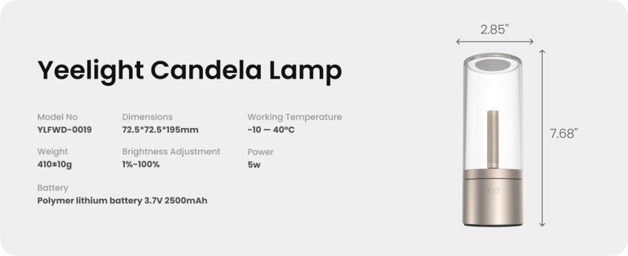 Yeelight Candela YLFWD-0019 Ambientelys #10