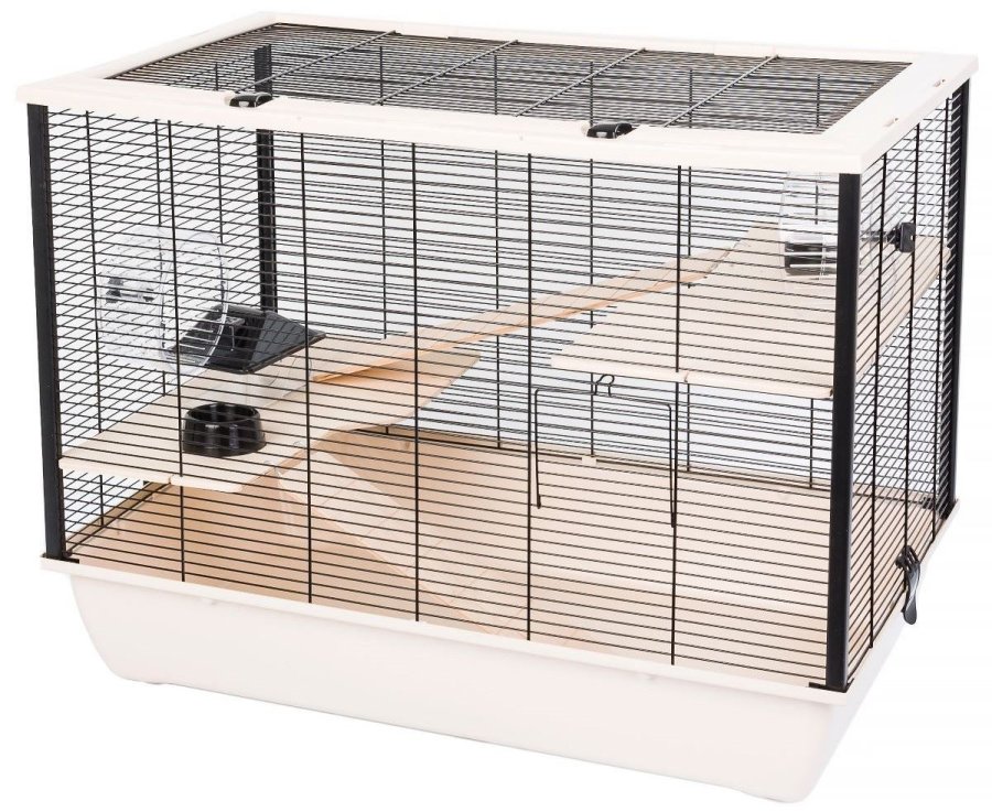 INTER-ZOO Hugo Wood beige - bur til gnavere - 78 x 48 x 58cm #1