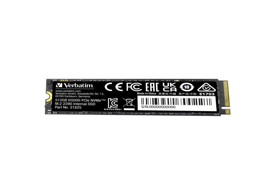 Verbatim Vi5000 M.2 SSD    512GB PCIe4 NVMe                 31825 #4
