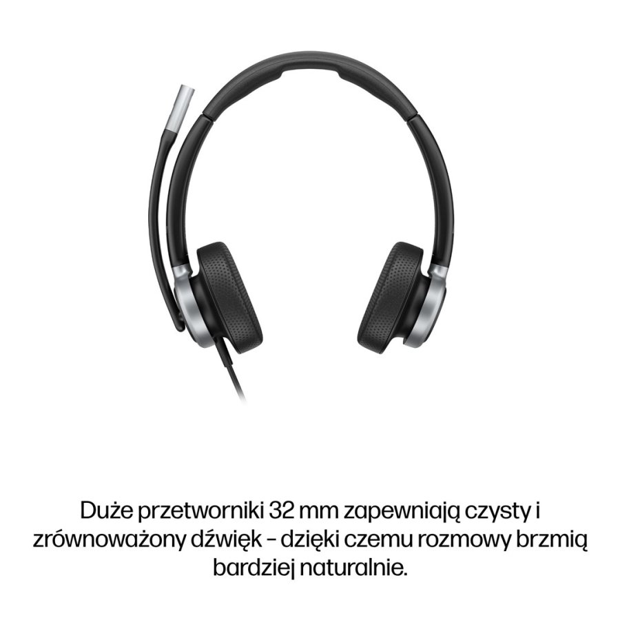 HP Poly Mission 625 Stereo USB Wired Headset (Bulk) #13