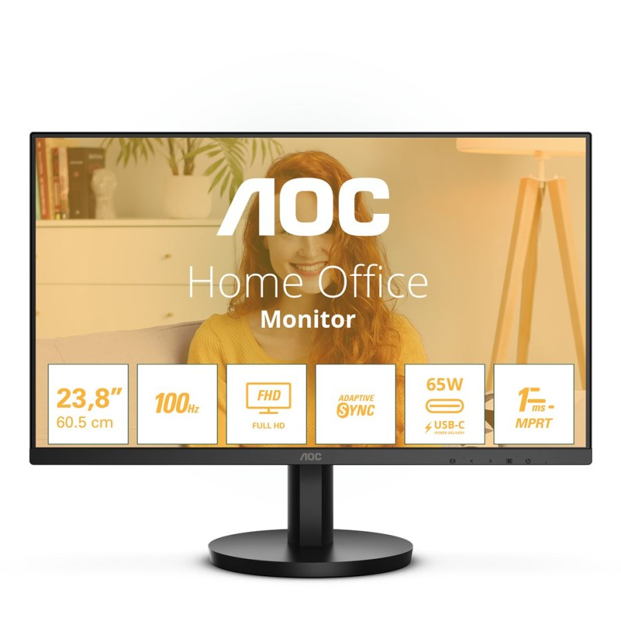 AOC 24B3CA2 computerskrm 60,5 cm (23.8