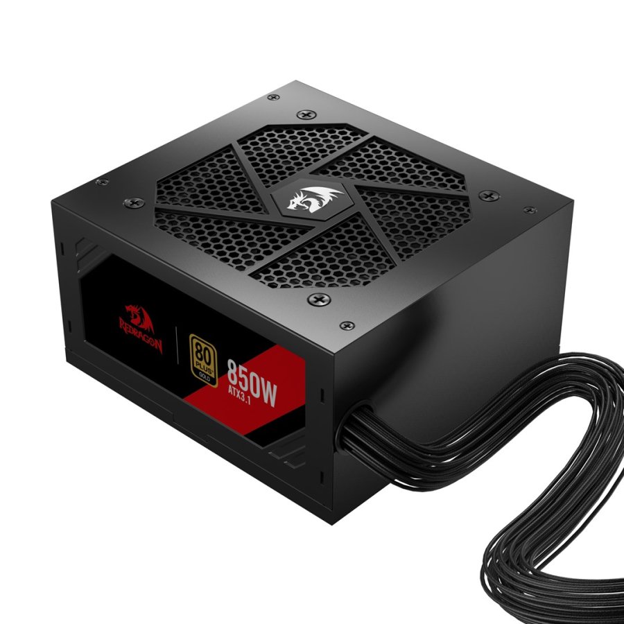 REDRAGON GC-PS007-SE 850W 80 Plus Gold ATX 3.1 enhed til str�mforsyning Sort #6