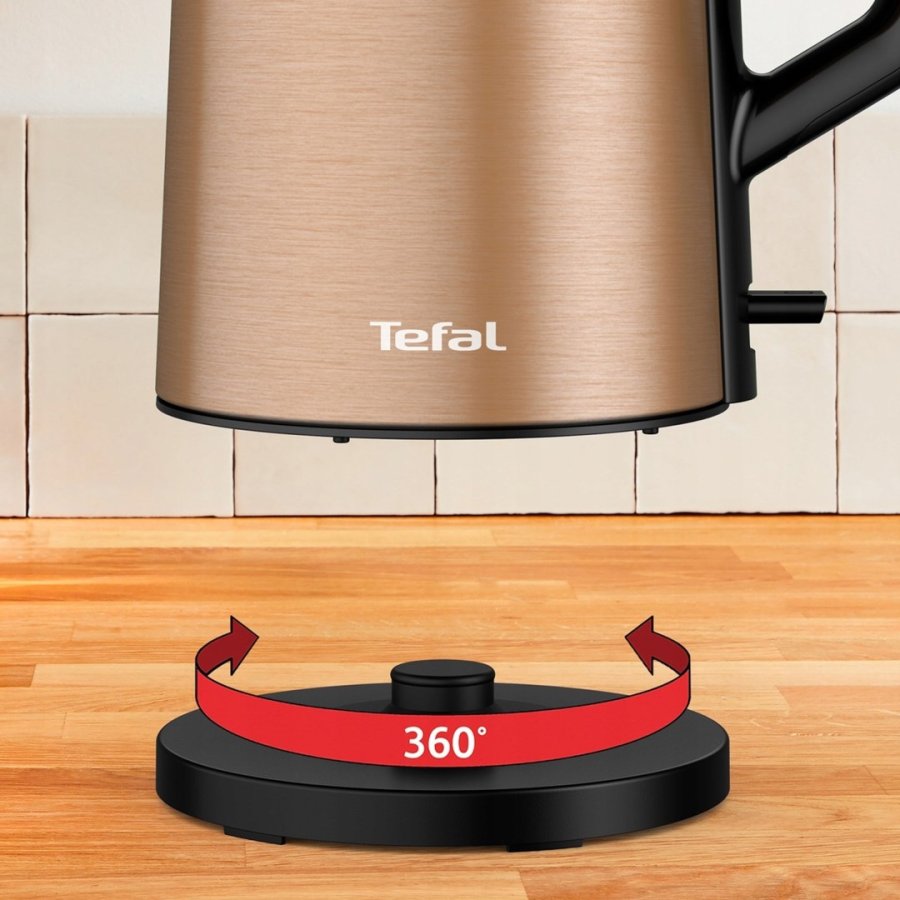 Tefal KI583C elektrisk kedel i kobber #9