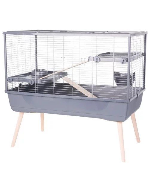 ZOLUX Neolife 100 grey - kaninbur #1