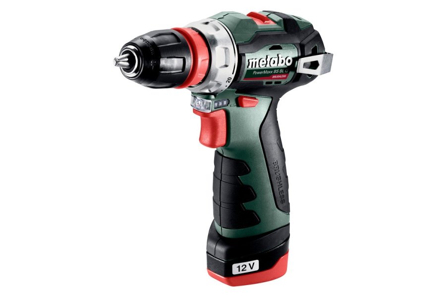 Metabo PowerMaxx BS BL Q 1500 rpm 900 g Aluminium, Sort, Grn, Rd #1