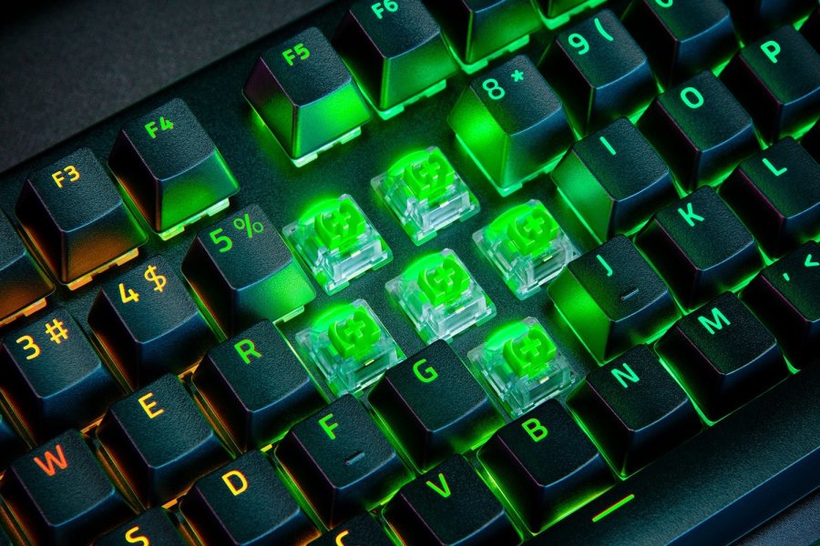 Razer BlackWidow V4 Pro tastatur Spil USB QWERTZ Tysk Sort #7