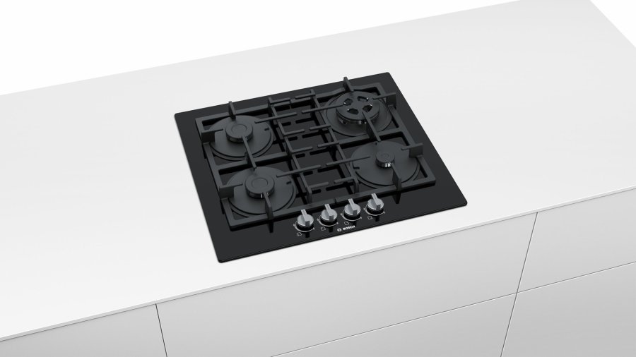 Bosch Serie 4 PNP6B6B90 kogeplade Sort Indbygget 60 cm Gaskomfur 4 zone(s) #6