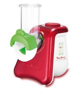 Moulinex DJ8115 Elektriske rivejern og spiralizer Elektrisk rivejern Rd, Hvid #1