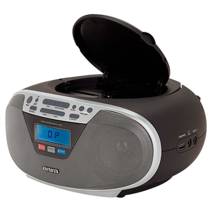 Aiwa BBTU-400SL b�rbar stereosystem Analog & digital 6 W FM S�lv MP3-afspilning #11