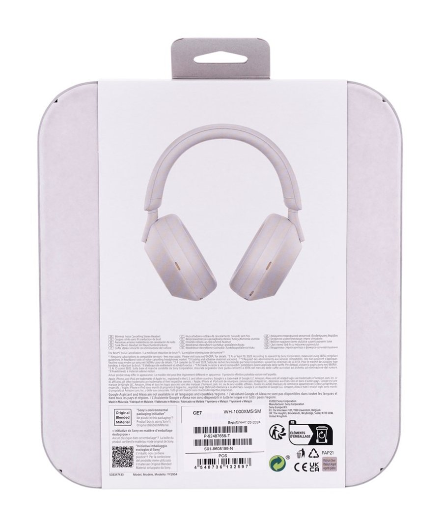 Sony WH-1000XM5 in-ear bluetooth-hovedtelefoner slv #14
