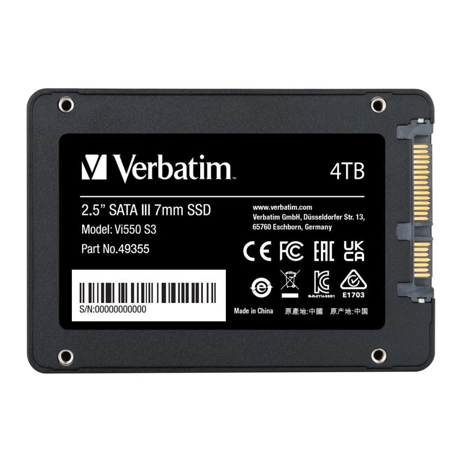 Verbatim Vi550 S3 2,5  SSD   4TB SATA III                   49355 #7
