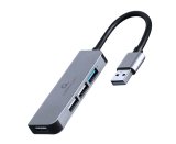 Gembird UHB-U3P1U2P3-01 4-ports USB-hub (1 x USB 3.1 + 3 x USB 2.0) #1