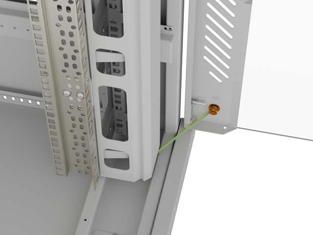 Lanberg FF01-8047-12SL stativ 47U Fritst�ende reol Gr� #14