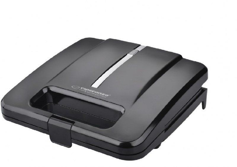 Esperanza PARMIGIANO sandwichtoaster 1000 W Sort #1