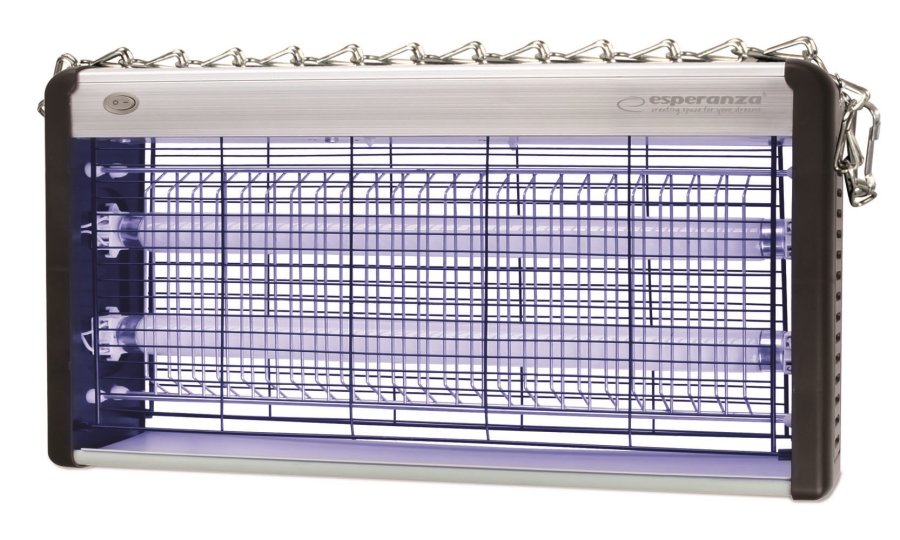 Esperanza EHQ007 ELEKTRISK INSEKT UV-LAMPE Sort #1