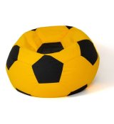 Puf GO GIFT Gul Sort Oxford #1