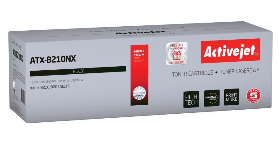 Activejet tonerkassette ATX-B210NX (erstatningstoner til Xerox 106R04347; Supreme; 3000 sider; sort) #1