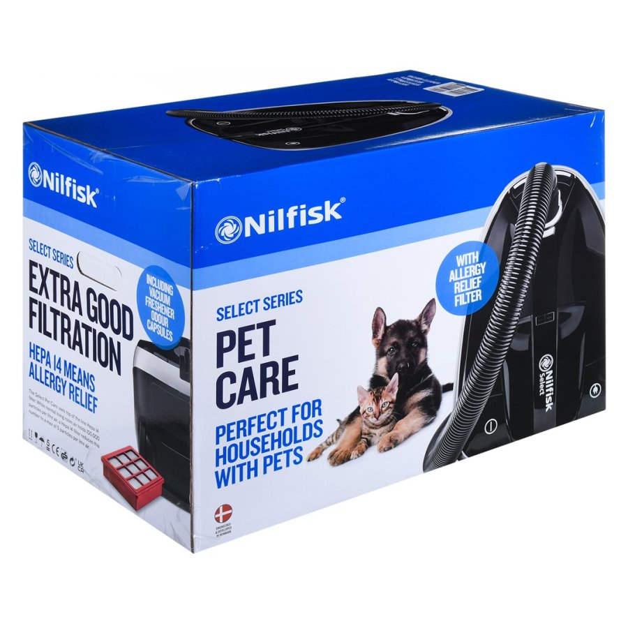 Nilfisk Select Pet Care stvsuger Stvsuger cylinder 3,1 L 650 W Stvpose Sort #15