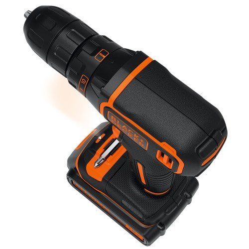 18V bore-/skruemaskine CDC18BAFC-QW BLACK+DECKER #2