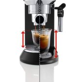 DeLonghi Dedica Style EC685.BK Manuelle espressomaskiner, Sort #5