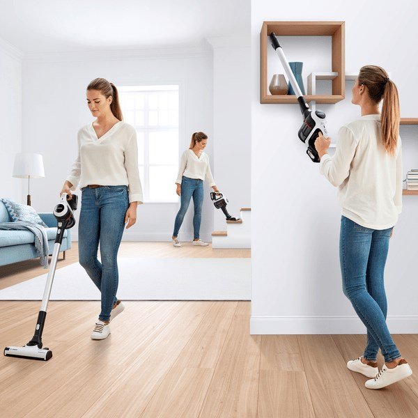 Bosch Serie 6 BCS61113 stav stvsuger & elektrisk kost 2-i-1 stangstvsuger Batteri Dry Posels Hvid #13