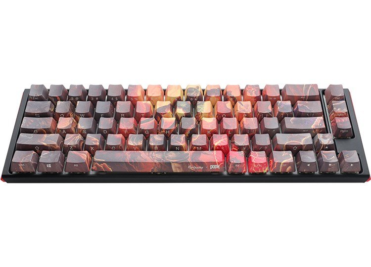 Ducky One 3 SF Doom Limited Edition tastatur Spil USB QWERTY UK engelsk Flerfarvet #1
