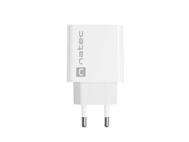 NATEC OPLADER RIBERA USB-C 20W PD HVID #2