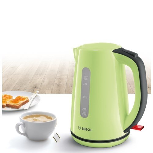 Bosch TWK7506 elkedel 1,7 L 2200 W Sort, Grn #3