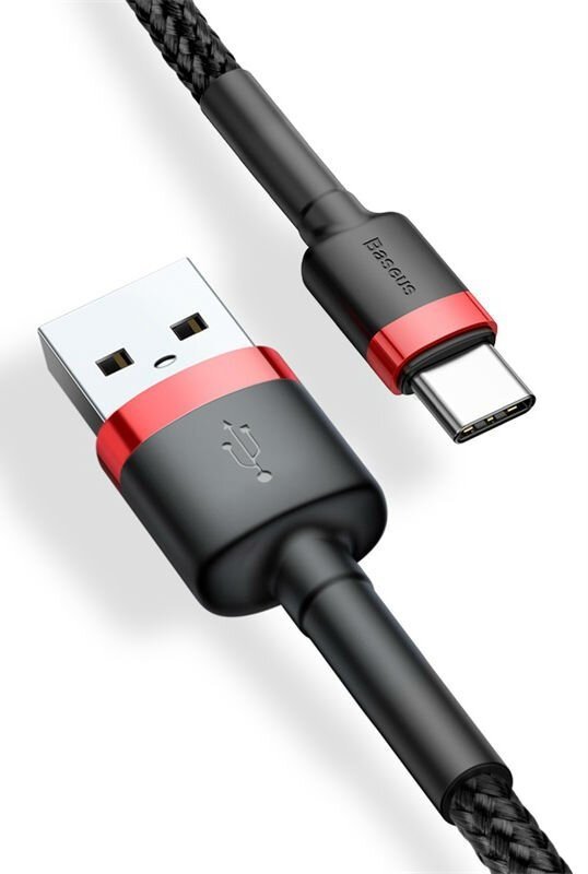Baseus Cafule USB-kabel 2 m USB A USB C Sort, R�d #4