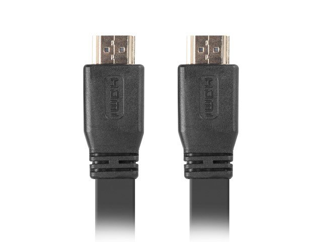 Lanberg CA-HDMI-21CU-0010-BK HDMI-kabel 1 m HDMI Type A (Standard) Sort #3