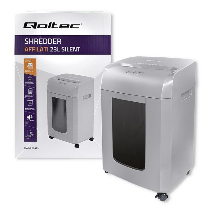 Qoltec 50329 Makulator AFFILATI 23L Silent | Mikro snit #7