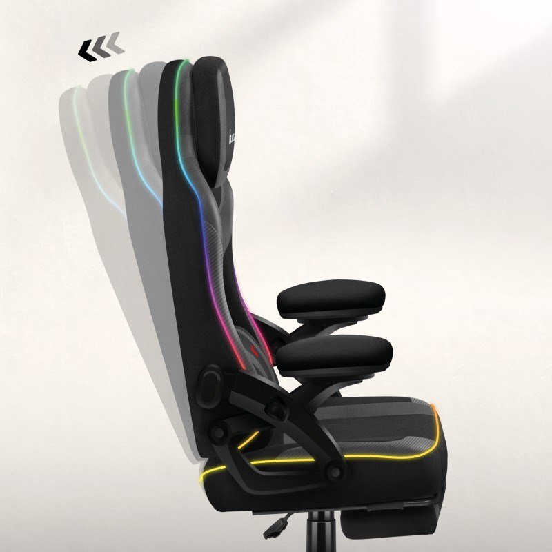 Fotel gamingowy Force 4.6 RGB Black Mesh #3