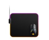 Gaming-musemtte SteelSeries QcK Prism Cloth RGB Sort Gaming #1