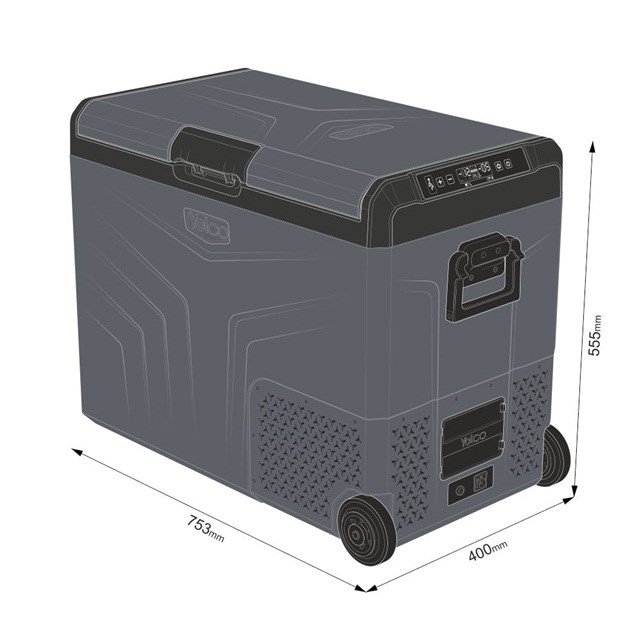 YOLCO TCX60 Carbon Brbart kompressorkleskab #22