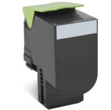 Lexmark 80C2XKE tonerpatron 1 stk Original Sort #2