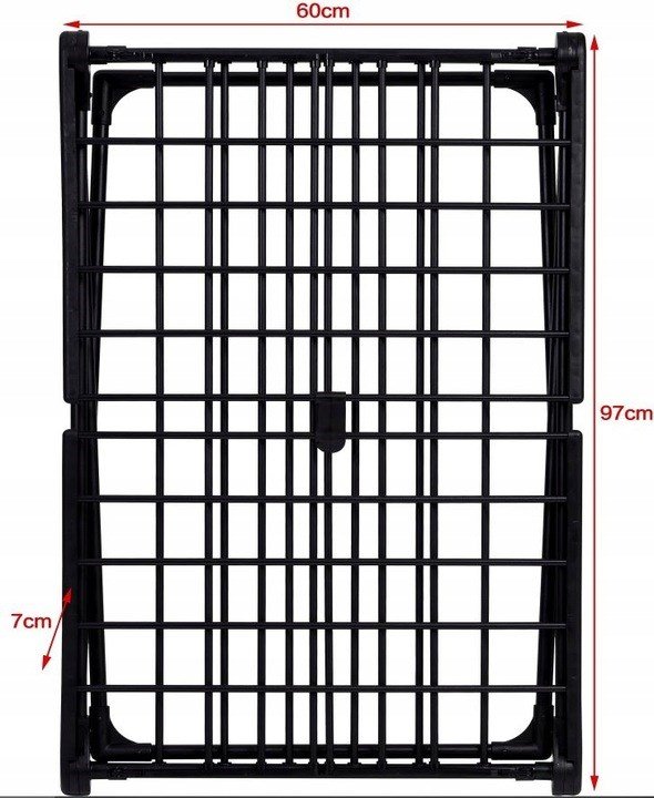 PROMIS MILANO vasketrretumbler, foldbar, yderligere 4 vinger, sort #9