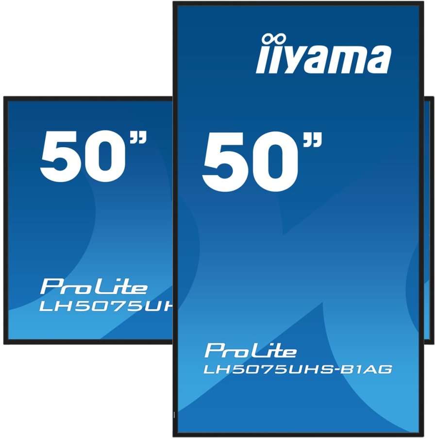 iiyama LH5075UHS-B1AG skilte display Digital fladpaneldisplay 125,7 cm (49.5