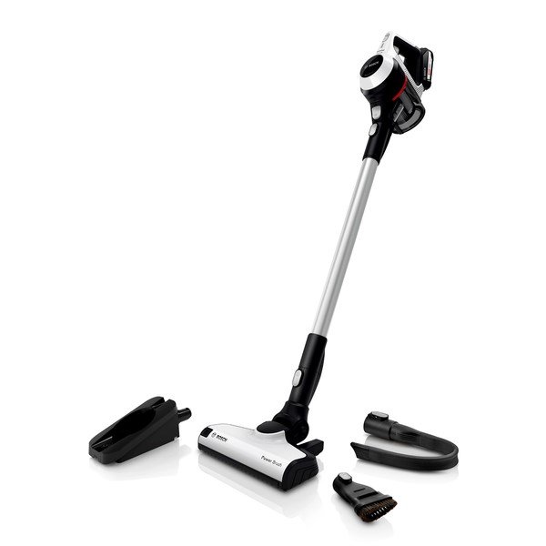 Bosch Serie 6 BCS61113 stav stvsuger & elektrisk kost 2-i-1 stangstvsuger Batteri Dry Posels Hvid #1