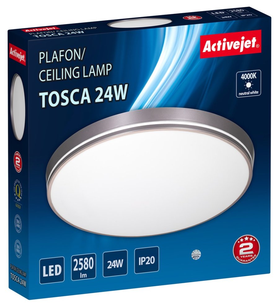 Activejet LED-loftslampe AJE-TOSCA 24W #4