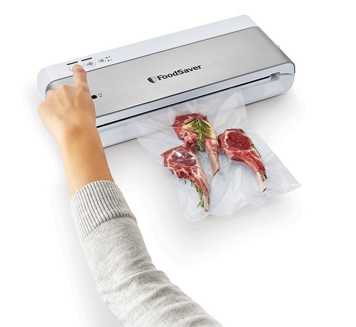 FoodSaver VS0100X vakuum forsegler Slv, Hvid #7