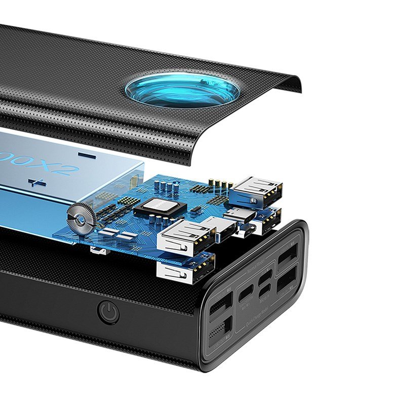 BASEUS POWERBANK AMBILIGHT 30000MAH, 4XUSB, USB-C #5