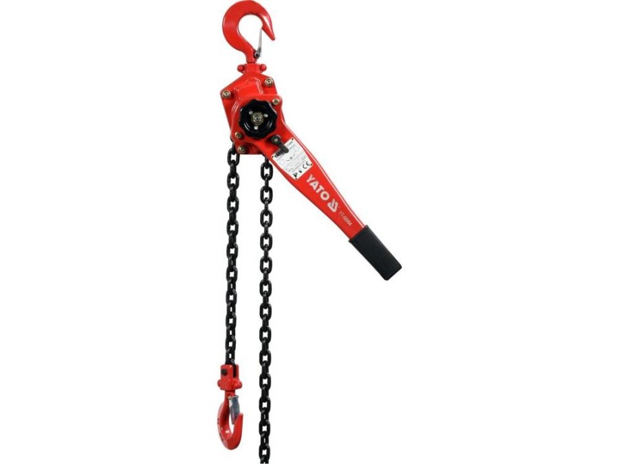Yato YT-58964 mekanisk hejsev�rk 1500 kg 1,5 m Sort, R�d #1