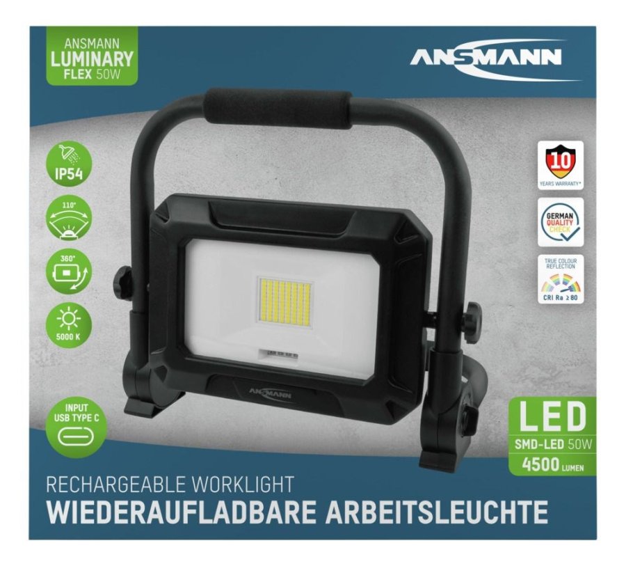 Ansmann FL50W-R Sort LED 50 W #9