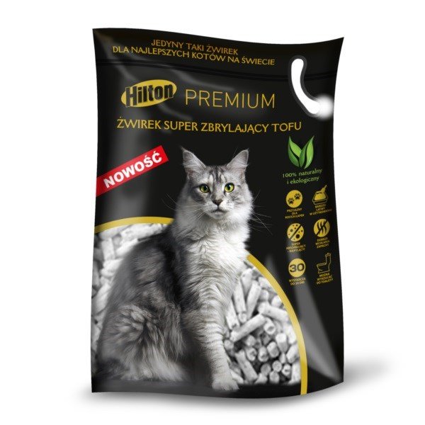 HILTON Tofu Super Klumpende Kattegrus - 2,5 kg #1