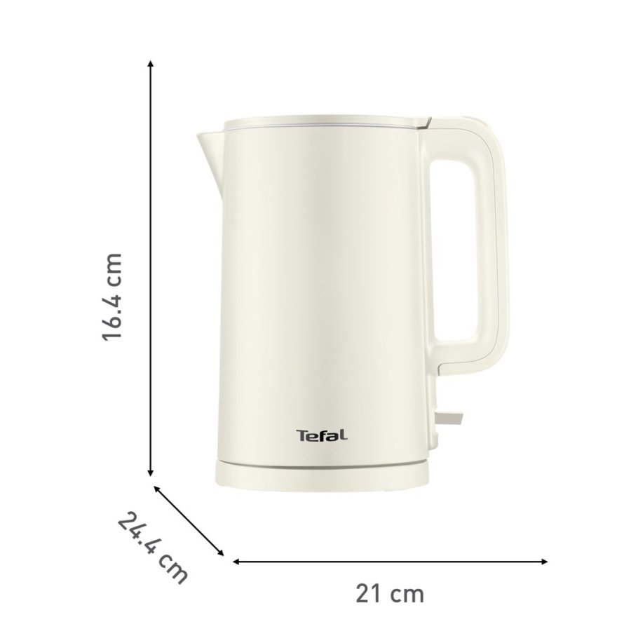 Tefal Thermo Protect KO140AE0 elkedel 1,5 L 1500 W Hvid #9
