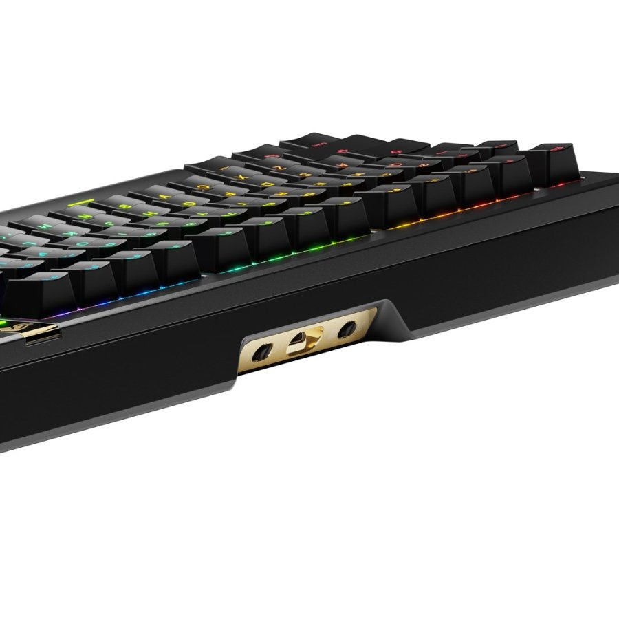 Glorious Gaming GMMK 3 PRO HE 75% Prebuilt tastatur Spil RF trdls + Bluetooth QWERTY US engelsk Sort #4