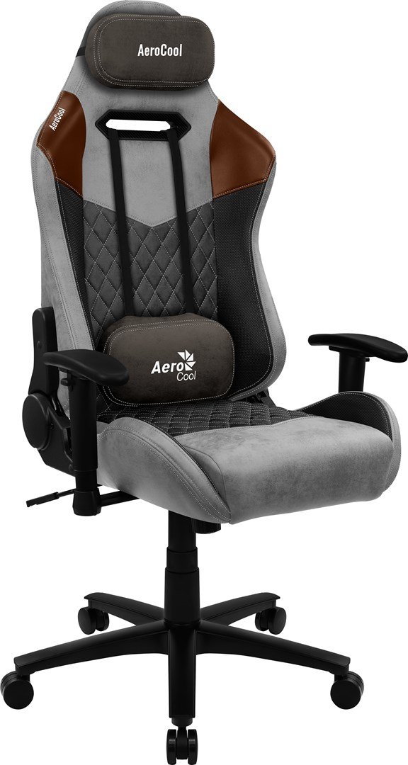 Aerocool DUKE AeroSuede Universal gamingstol Sort, Brun, Gr #2